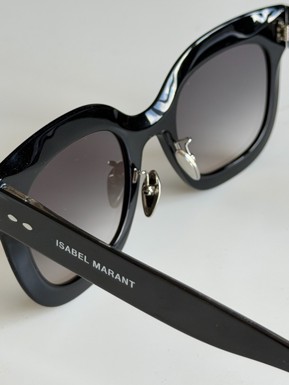 Isabel Marant Black Oversized Sunglasses